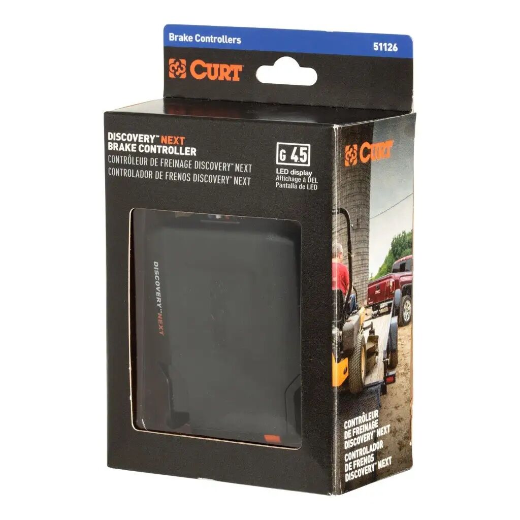 Curt Discovery Next Trailer Brake Controller Time-Delay