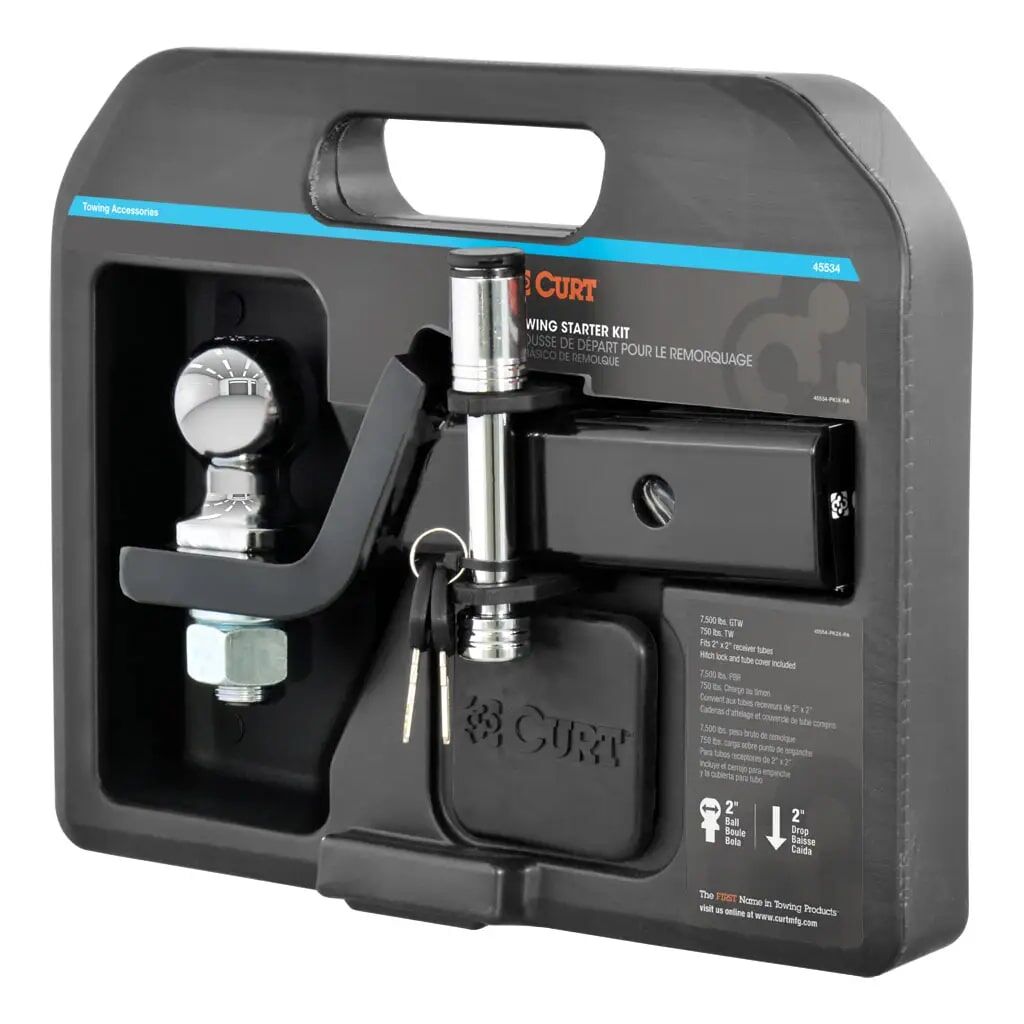 Curt Towing Starter Kit 2-In Drop With 2-In Ball