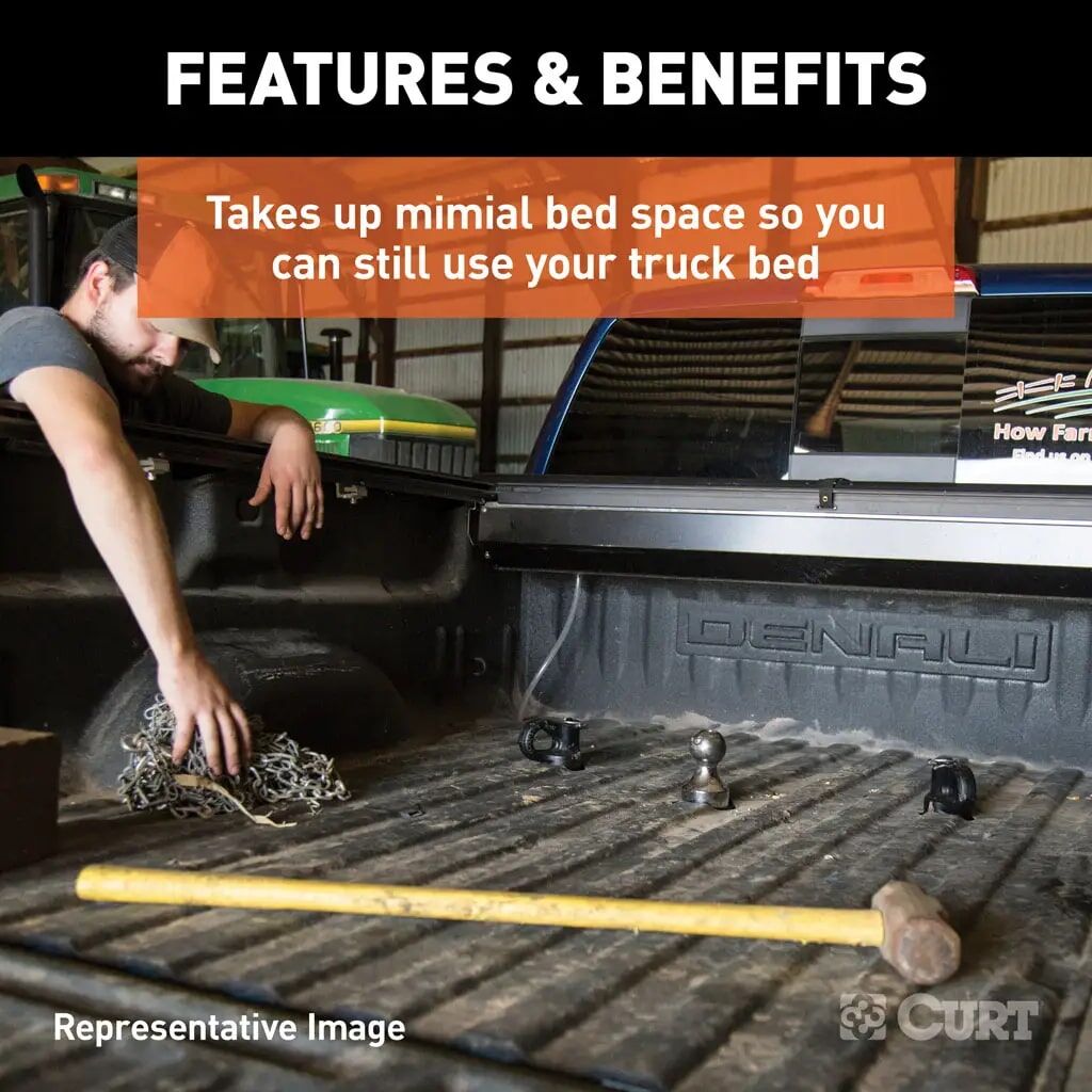 Curt OEM Puck System 2 5/16-In Gooseneck Kit, Ram, 38,000-Lb