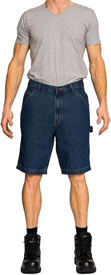 Full Blue Men's Regular Fit Carpenter Short