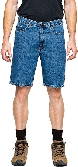 Full Blue Men's Regular Fit 5 Pocket Denim Short