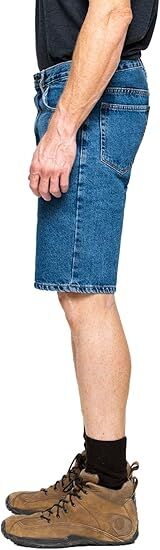Full Blue Men's Regular Fit 5 Pocket Denim Short
