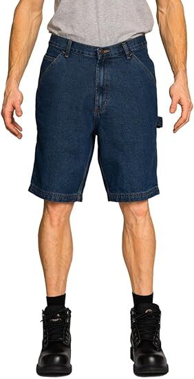 Full Blue Men's Regular Fit Carpenter Short