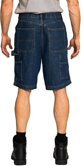 Full Blue Men's Regular Fit Carpenter Short