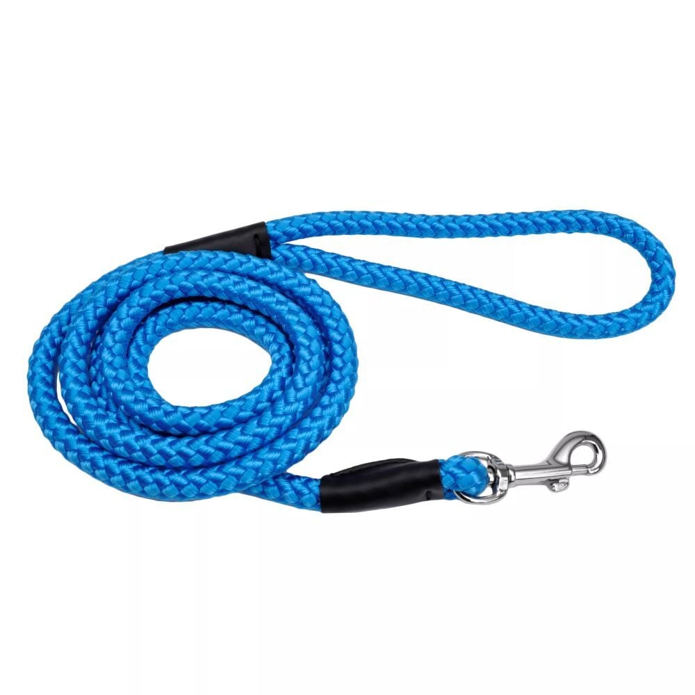 Coastal Pet Products Blue Lagoon Rope Dog Leash, 1/2-In x 6-Ft