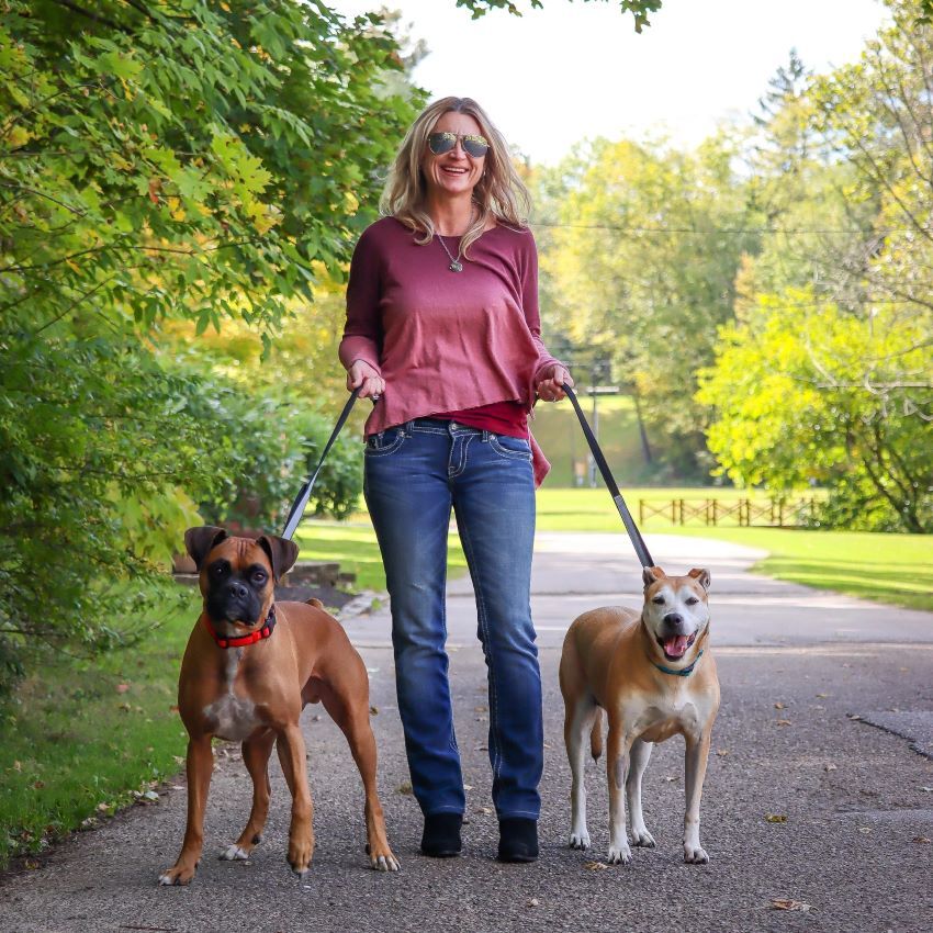 Coastal Pet Products Black & Gray Padded Multi-Function Dog Leash, 3/4-In x 6-Ft