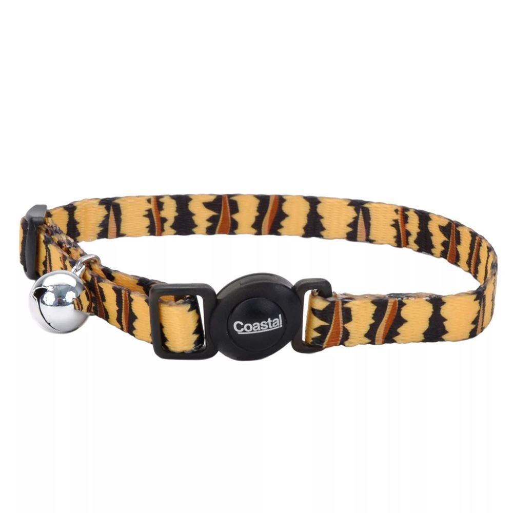Coastal Pet Products Tiger Safe Cat Adjustable Snag-Proof Breakaway Collar