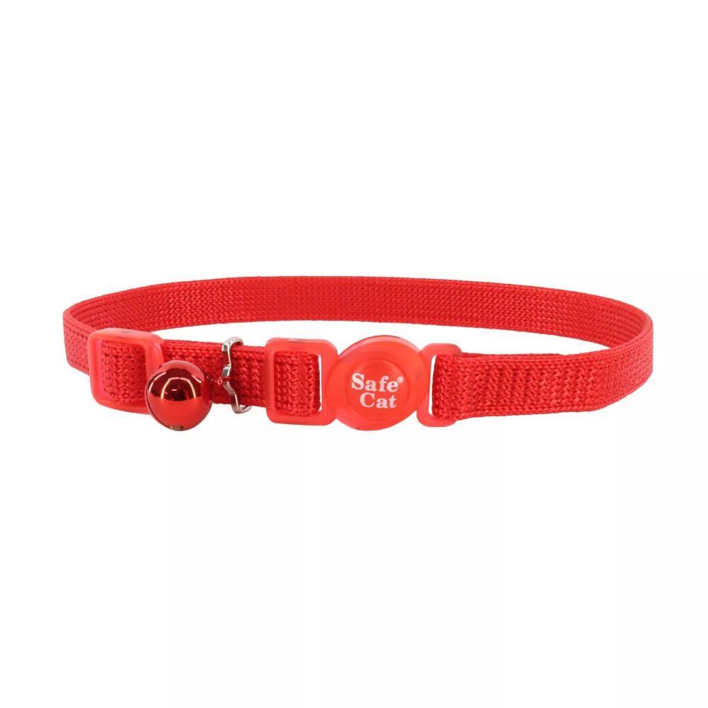 Coastal Pet Products Red Safe Cat Adjustable Snag-Proof Breakaway Collar