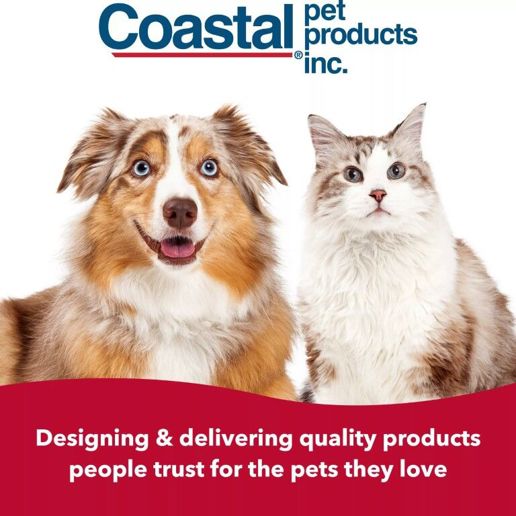 Coastal Pet Products Safari Self-Cleaning Slicker Cat Brush