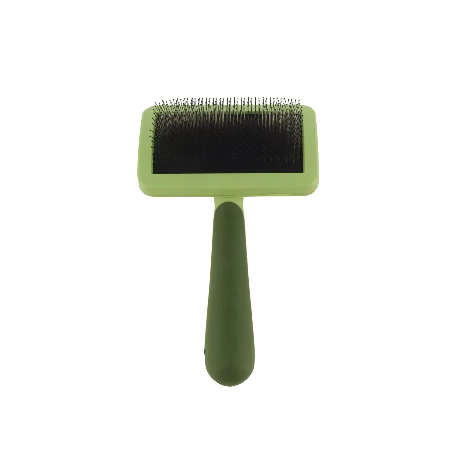 Safari Curved Firm Slicker Medium Dog Brush, 6.75 X 4.25-In