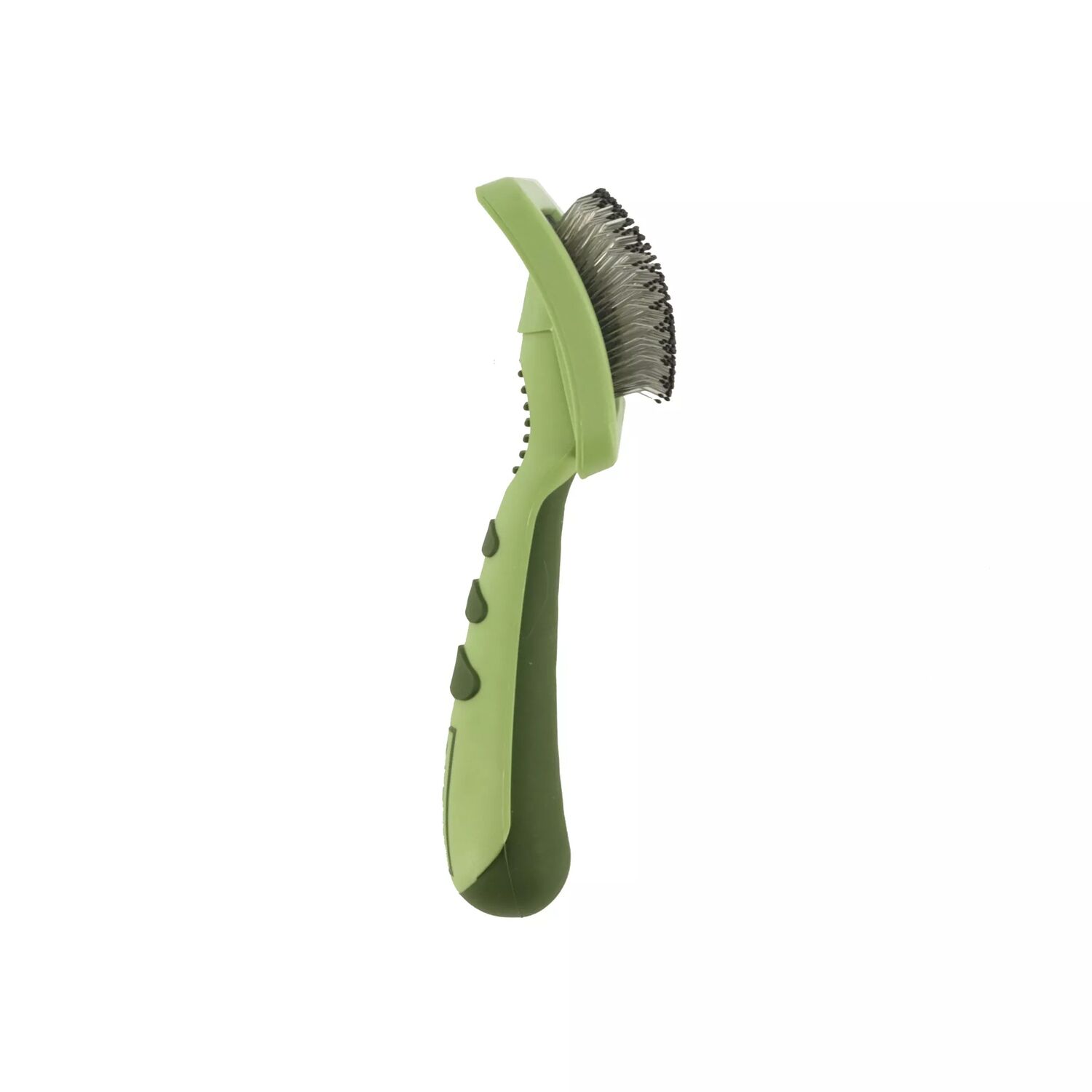 Safari Curved Firm Slicker Medium Dog Brush, 6.75 X 4.25-In