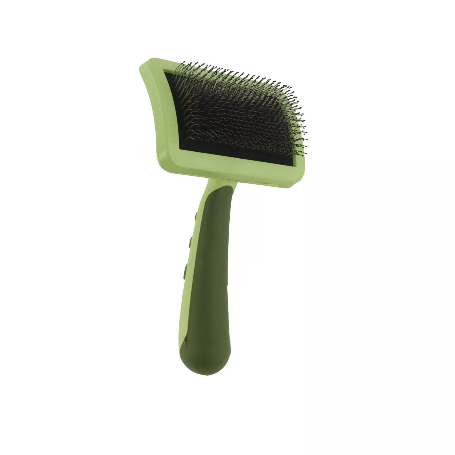 Safari Curved Firm Slicker Dog Brush, 7.5 X 4.5-In