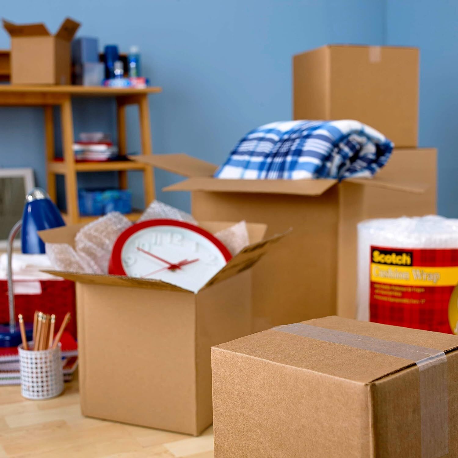 3M Scotch Shipping Packaging Tape, 1.88-In x 54 3/5-Yd