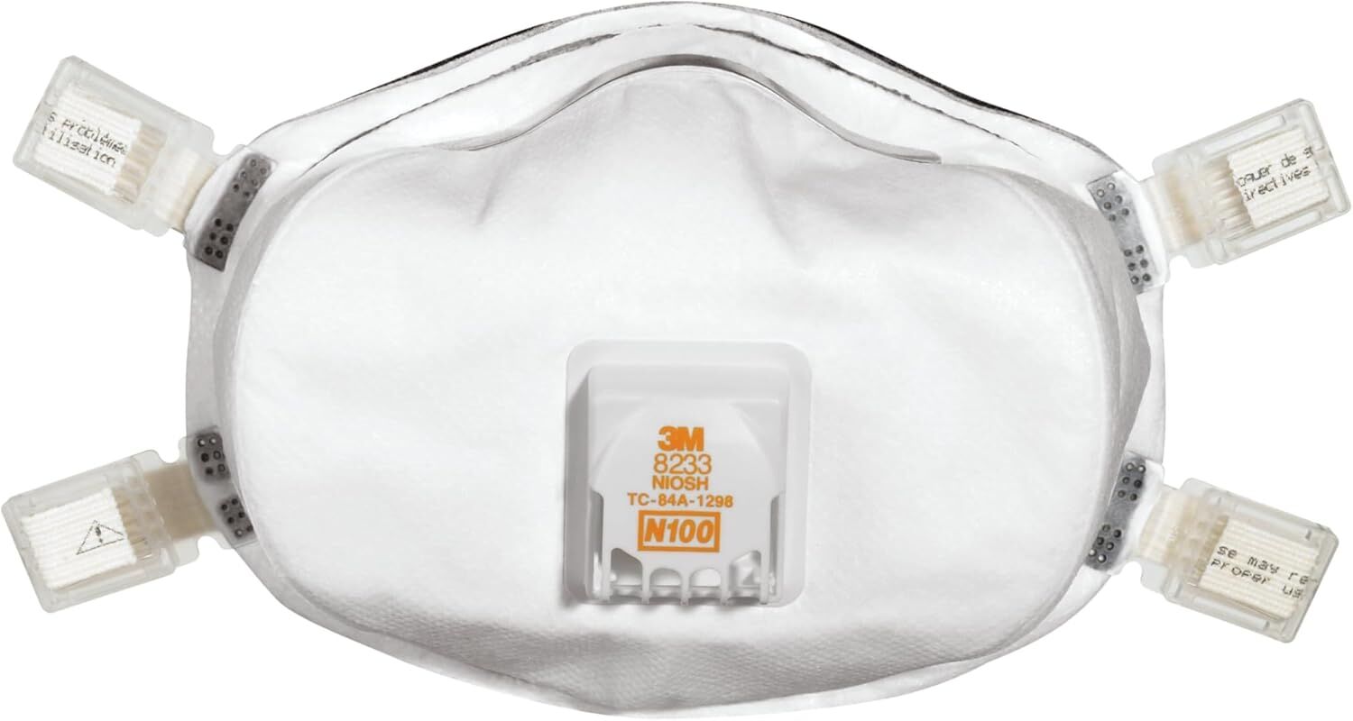 3M Cool Flow N100 Lead Paint Removal Respirator