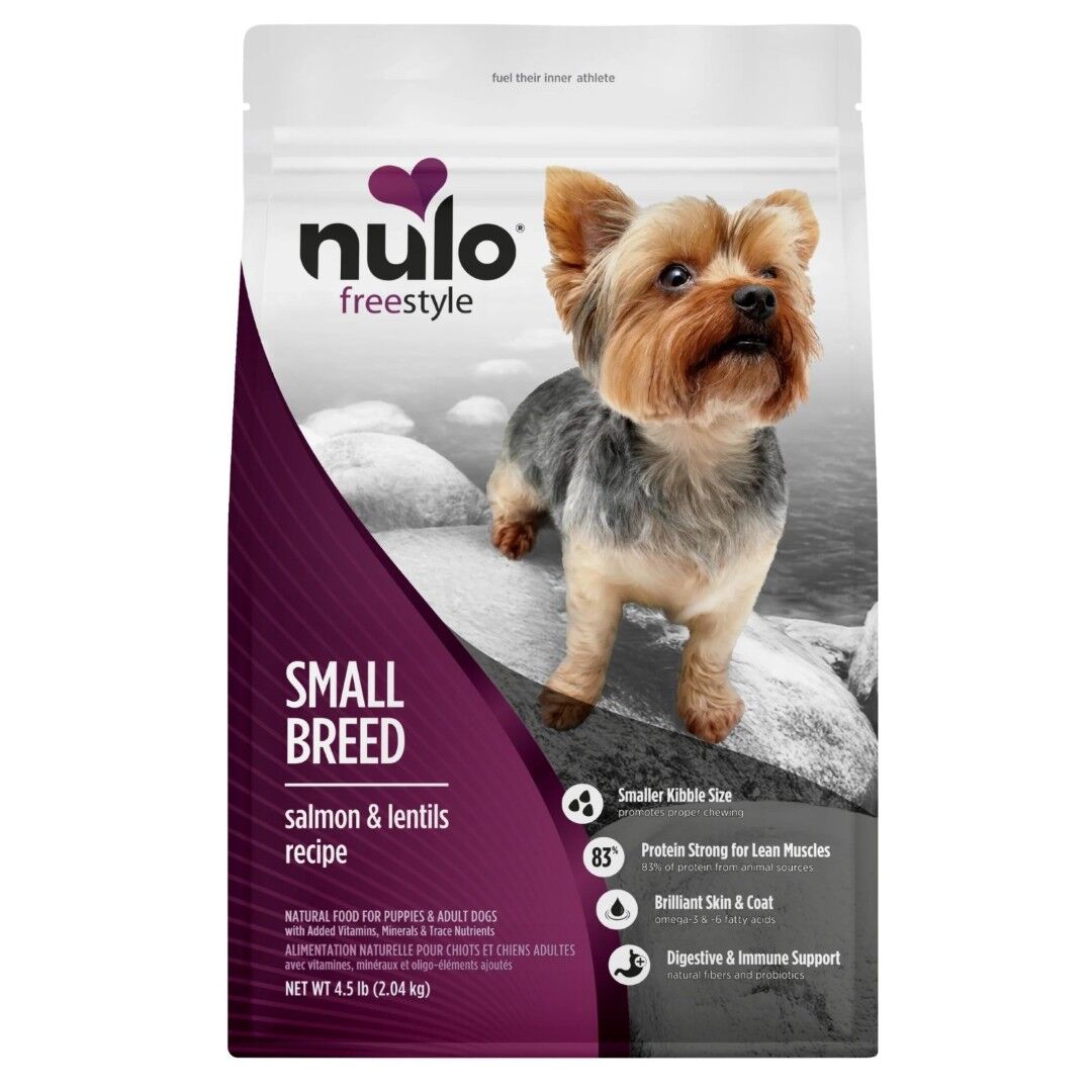 Nulo FreeStyle Small Breed Salmon & Red Lentils Recipe Dog Food, 4.5 lb.