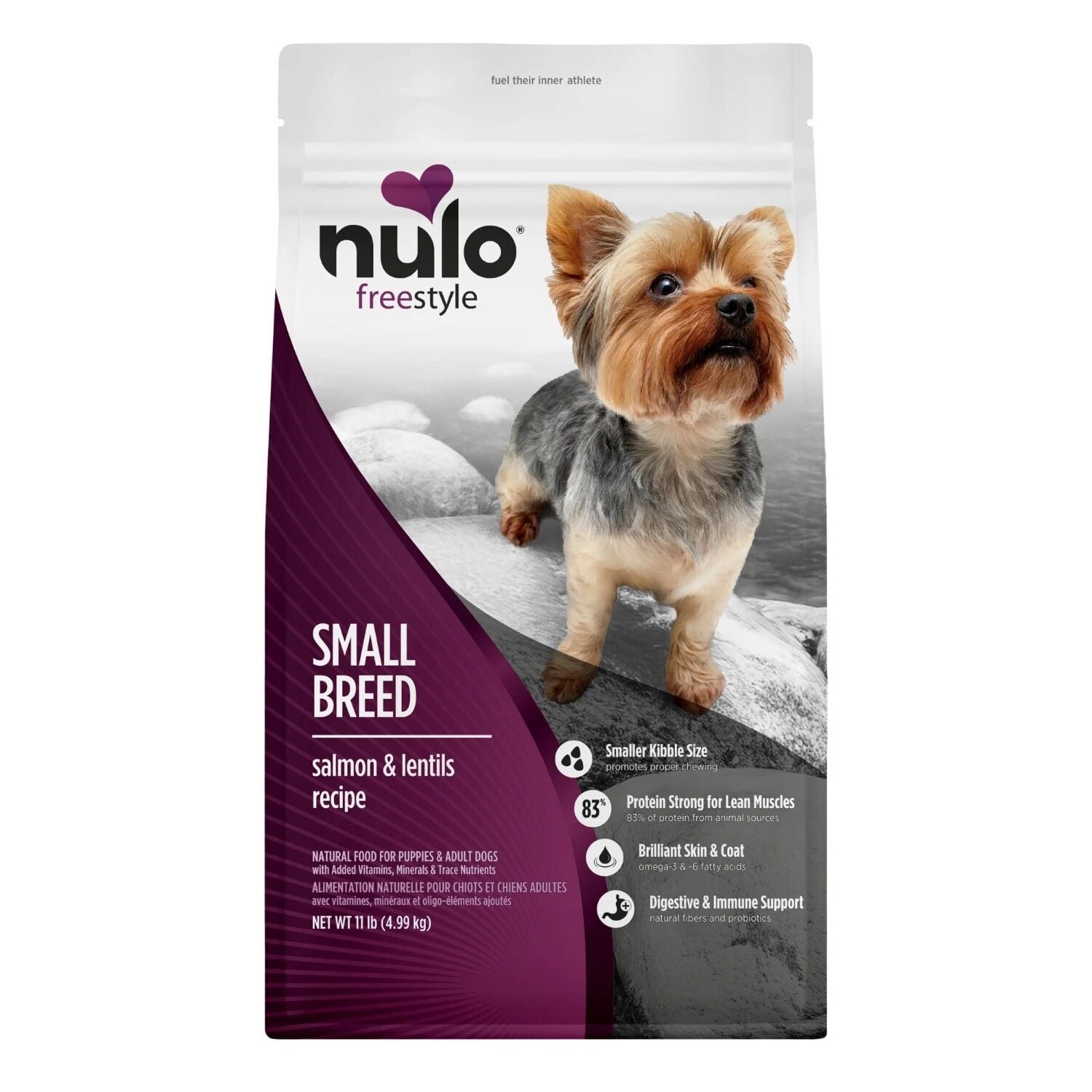Nulo FreeStyle Small Breed Salmon & Red Lentils Recipe Dog Food, 11 lb.