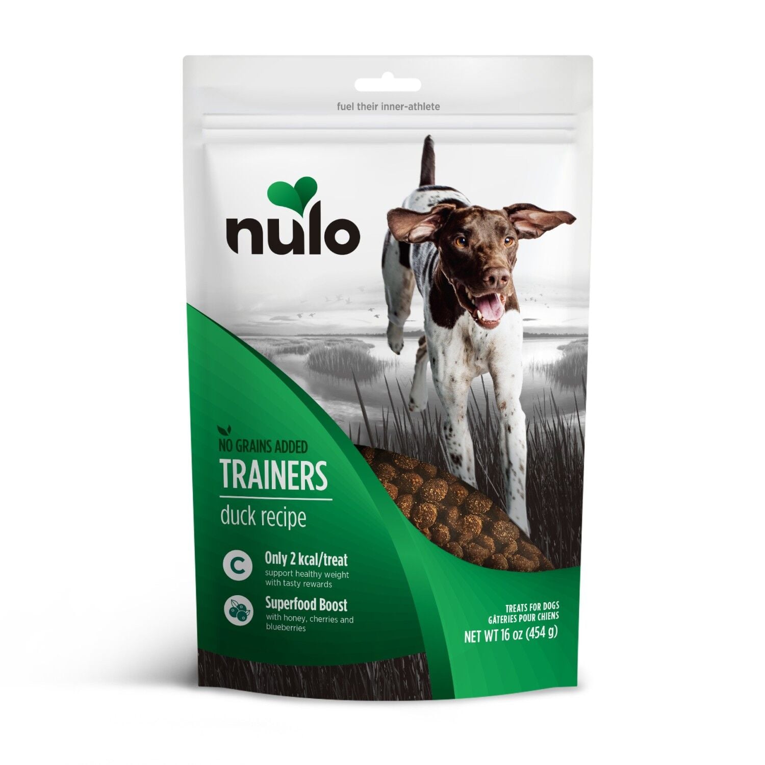 Nulo Trainers Duck Recipe Dog Treats, 16 oz.