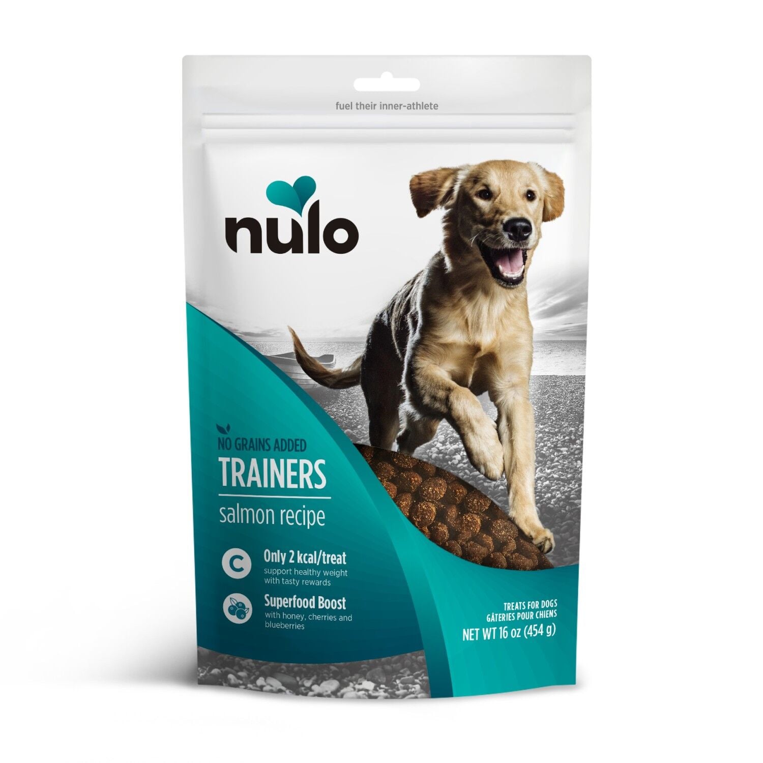 Nulo Trainers Salmon Recipe Dog Treats, 16 oz.