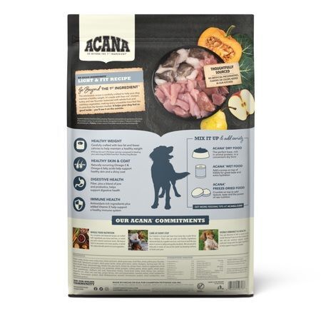 Acana Light & Fit Recipe Dog Food, 25-Lb