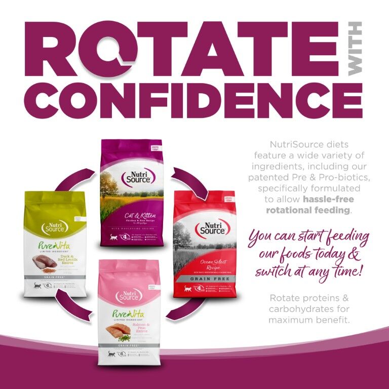 NutriSource Cat & Kitten Chicken & Rice Recipe, 12-Lb