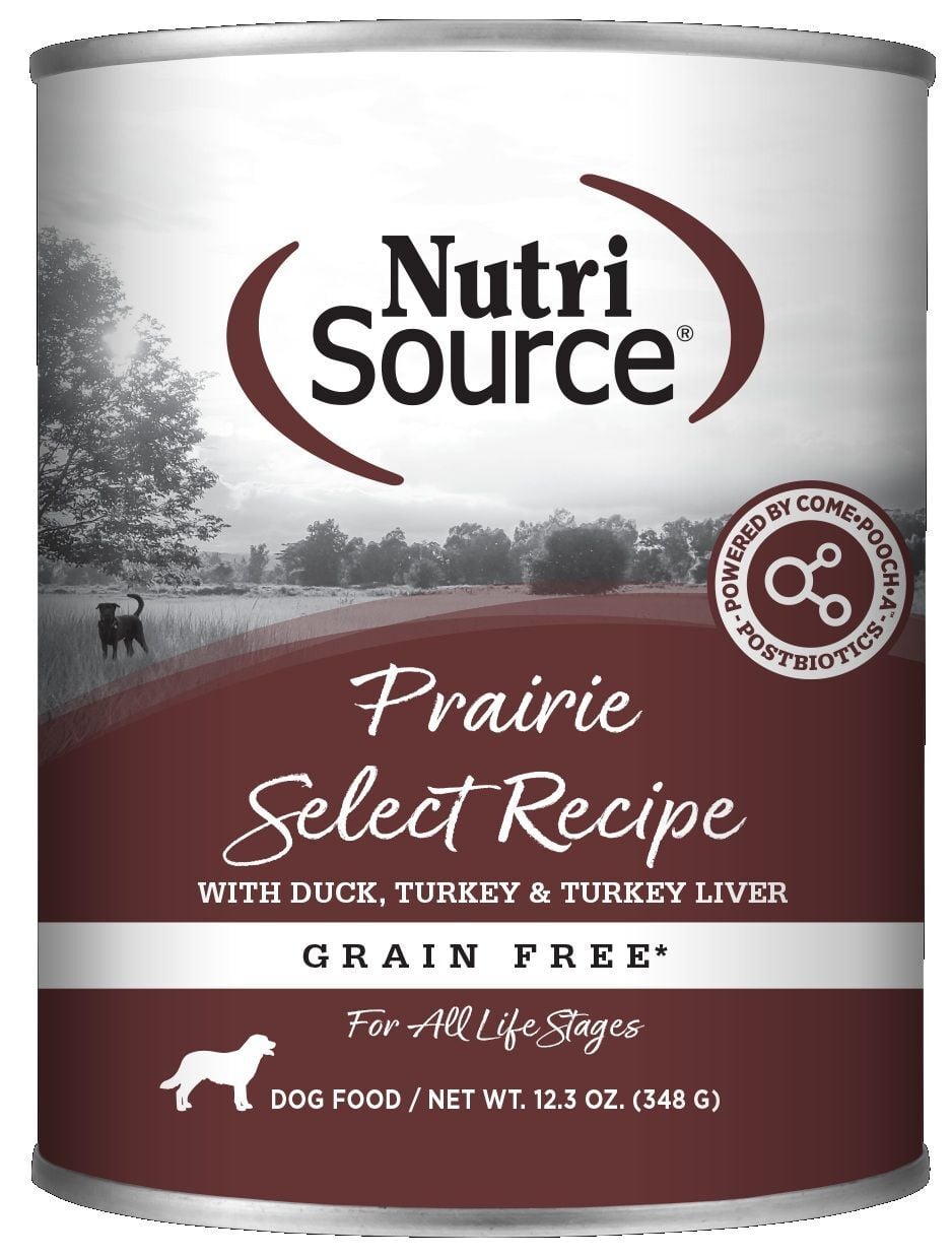 NutriSource Prairie Select Dog Food, 12.3-Oz
