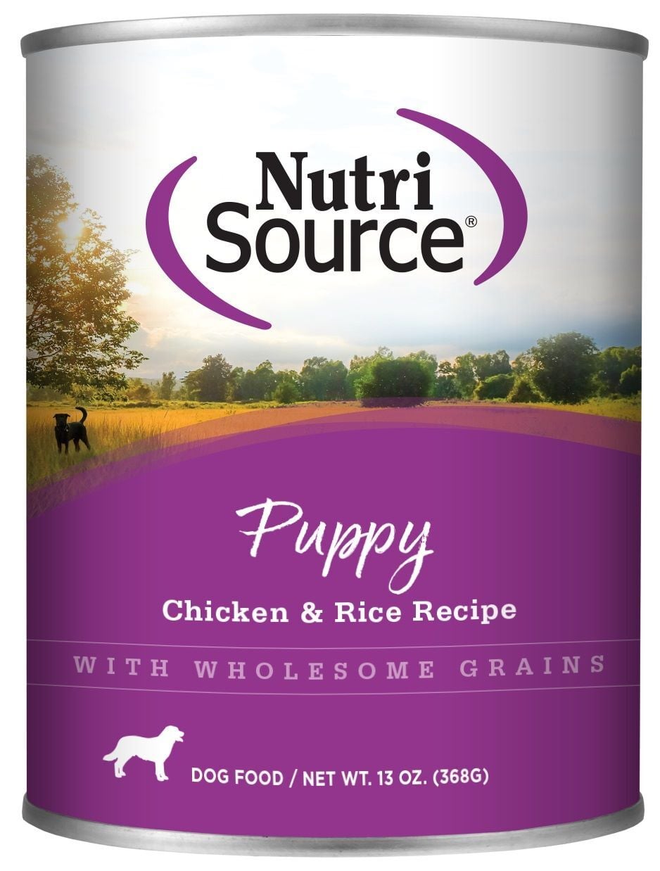 NutriSource Puppy Formula Dog Food, 13-Oz