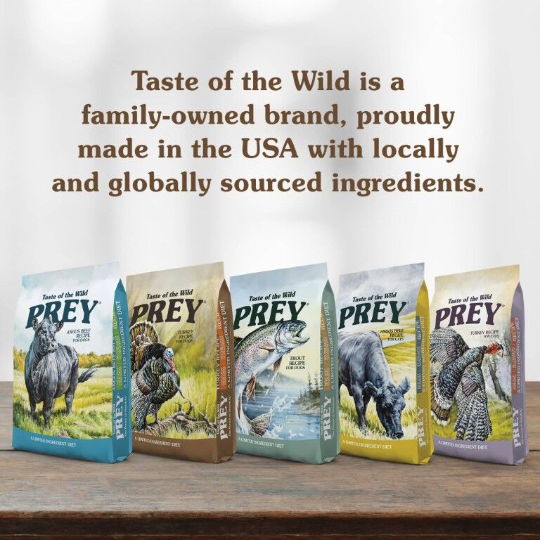 Taste Of The Wild Prey Limited Ingredient Turkey Recipe Dry Cat Food, 6-Lb