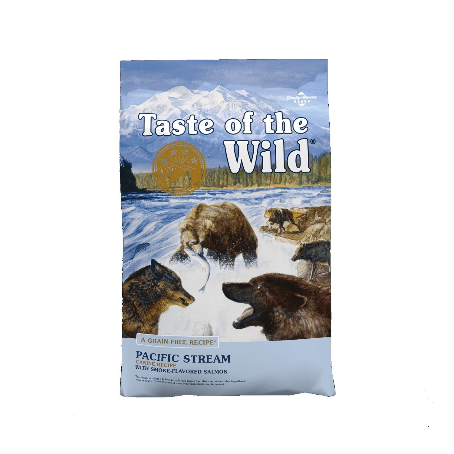 Taste of the Wild Pacific Stream Canine Recipe with Smoke-Flavored Salmon Dog Food, 14-Lb