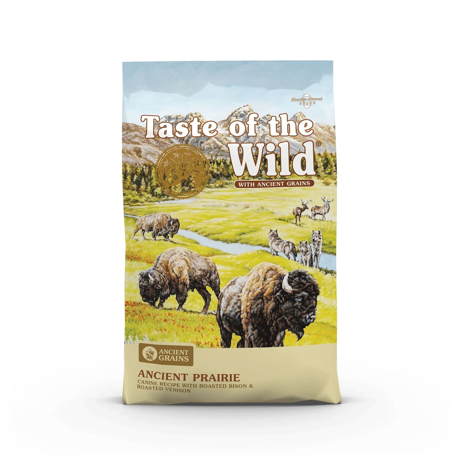 Taste Of The Wild Ancient Prairie With Roasted Bison & Roasted Venison Dog Food, 28-Lb