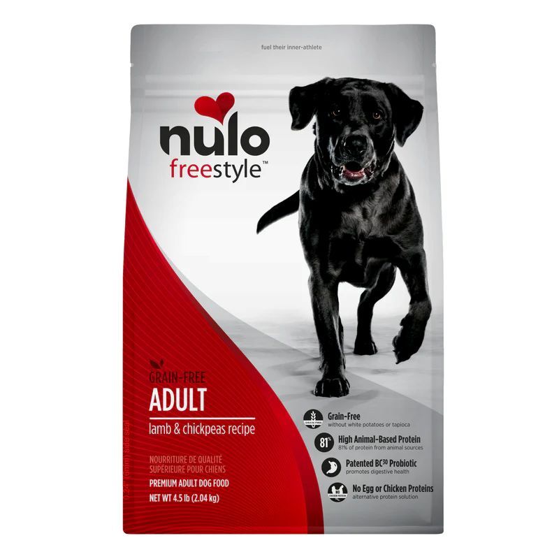 Nulo FreeStyle High-Protein Lamb & Chickpeas Recipe Dog Food, 24-Lb