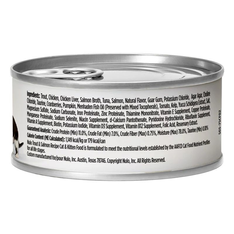 Nulo FreeStyle Trout & Salmon Recipe Cat Food, 5.5-Oz
