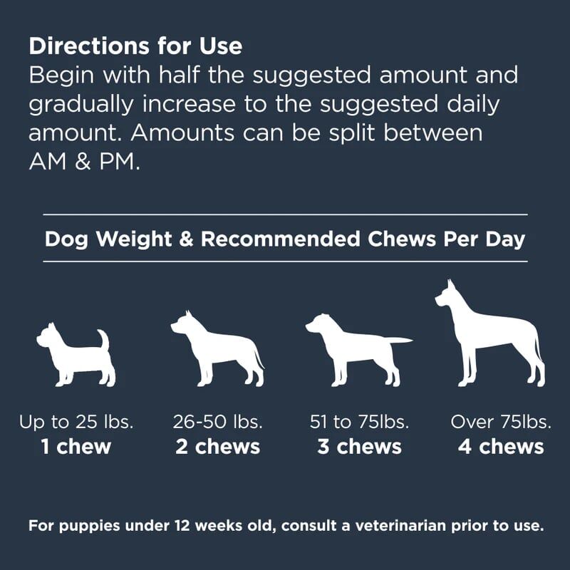 Nulo Calming Organic Hemp Seed Oil Soft Chew Supplements for Dogs, 90-Ct