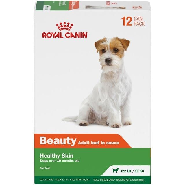 Royal Canin Beauty Adult Loaf in Sauce Dog Food, 5.2-Oz, 12-Pk