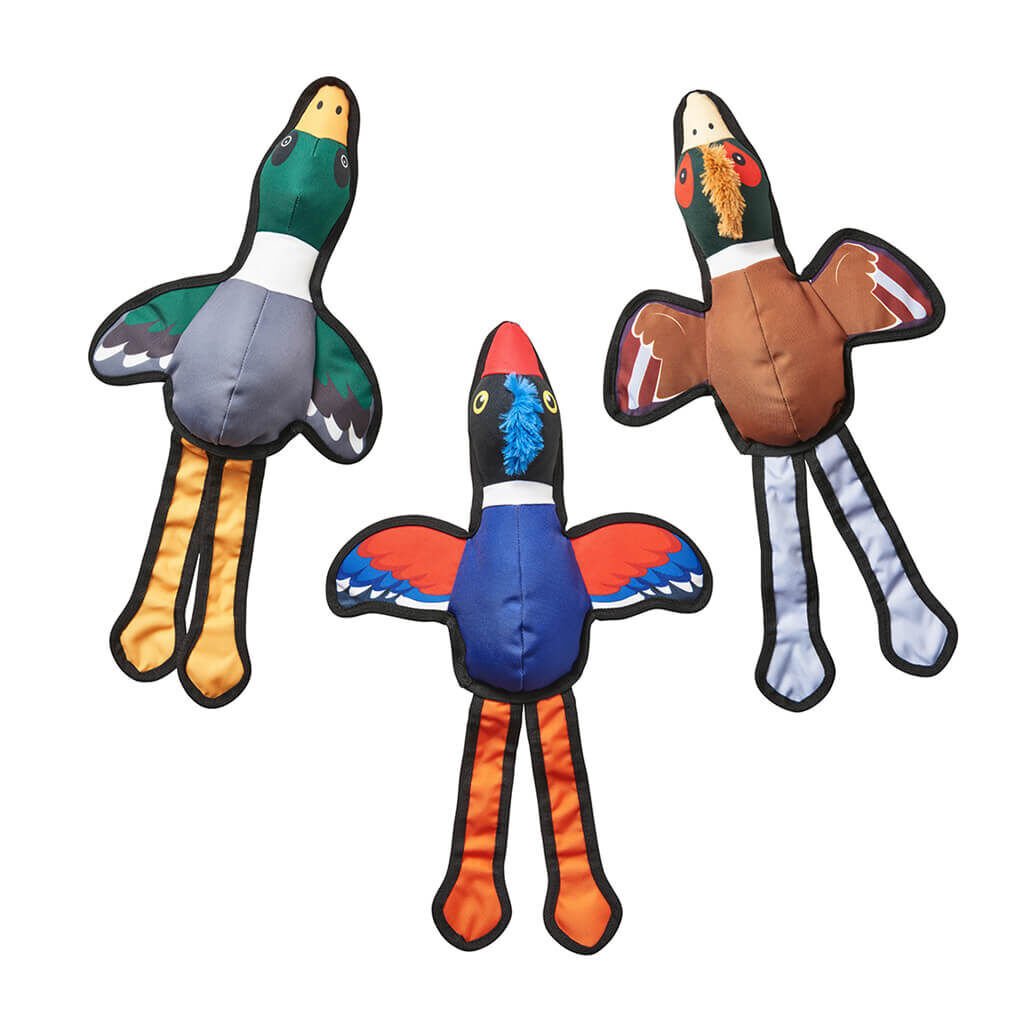 SPOT Love the Earth Oxford Plush Duck Assortment, 20-In