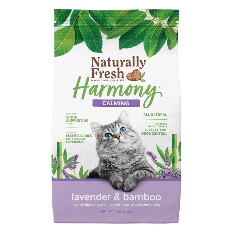 Naturally Fresh Harmony Calming Lavender & Bamboo Cat Litter, 14-Lb