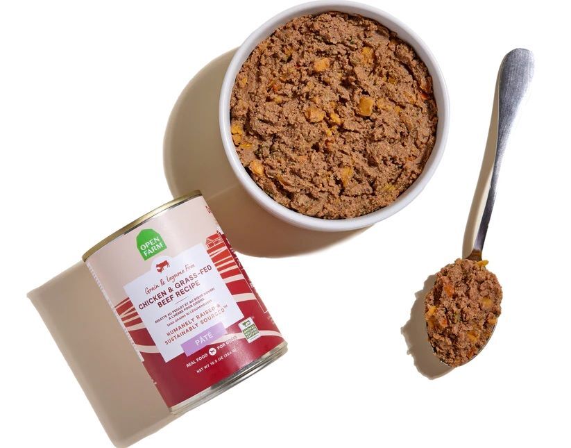 Open Farm Chicken & Grass-Fed Beef Pâté Dog Food, 12.5-Oz