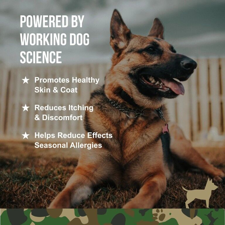 Operation Good Boy SRE: Skin Health & Seasonal Allergies Dog Supplement, 90-Ct