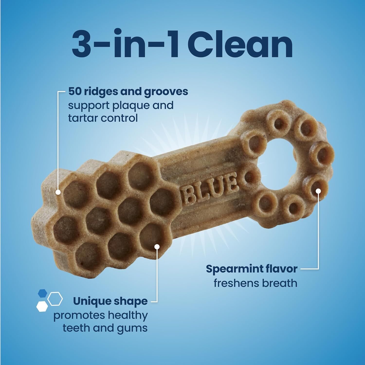 Blue Buffalo Dental Chews For 5-Lb To 20-Lb Dogs, 28-Ct