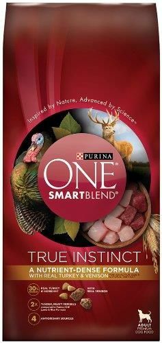 Purina 27.5 lb Bag One SmartBlend True Instinct Adult Dry Dog Food- Turkey & Venison