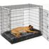Midwest Homes For Pets Black XX-Large Heavy Duty Double Door Dog Crate, 54 X 37 X 45-In