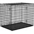 Midwest Homes For Pets Black XX-Large Heavy Duty Double Door Dog Crate, 54 X 37 X 45-In