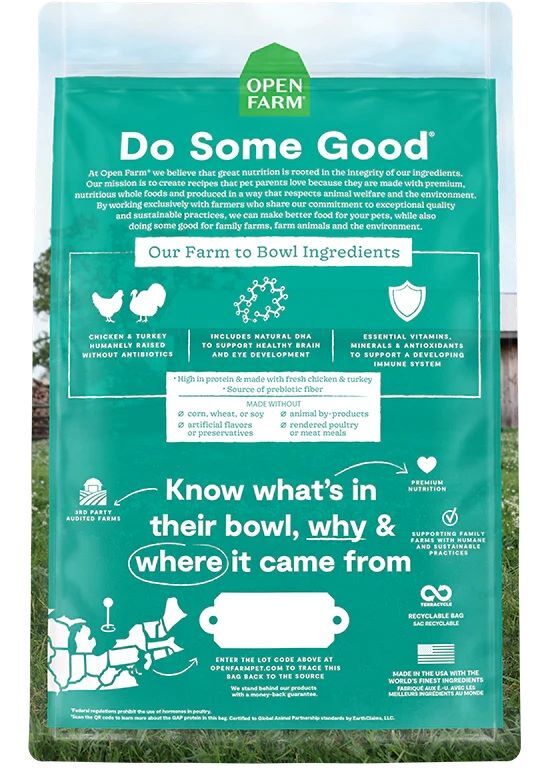 Open Farm Kitten Grain-Free Dry Cat Food, 2-Lb