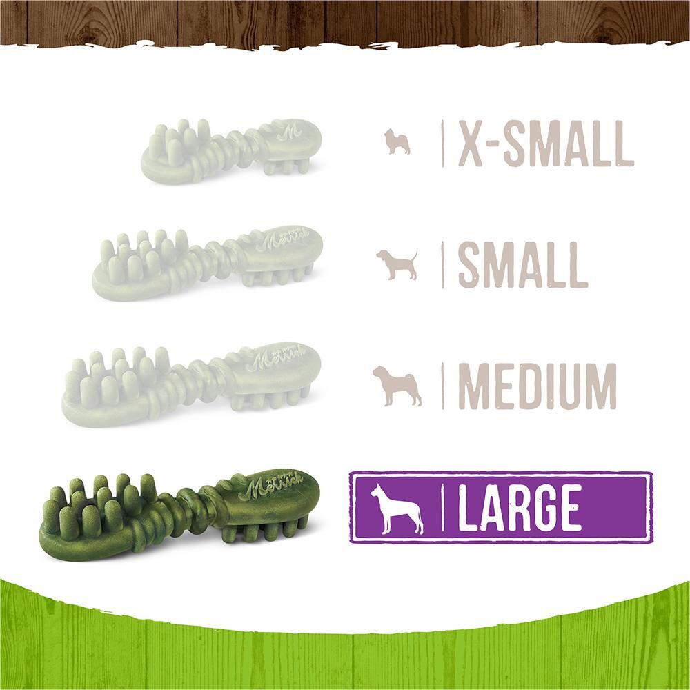 Merrick Fresh Kisses Dog Dental Chews For Large Dogs, 16-Ct