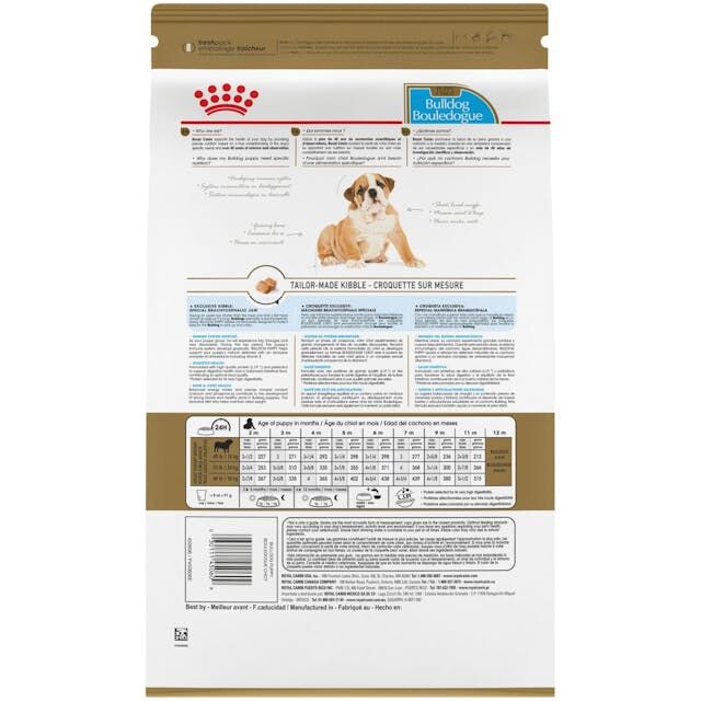Royal Canin Bulldog Puppy Dry Dog Food, 30-Lb