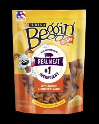Purina 25 oz Beggin' Strips Dog Treats- Bacon & Cheese