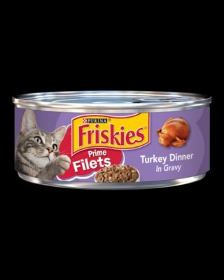 Friskies Prime Filet Turkey Dinner Wet Food - Adult, 5.5 oz