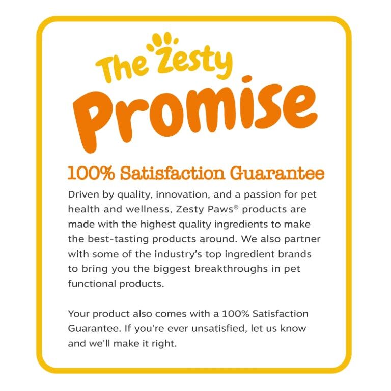 Zesty Paws Senior Advanced Vision Bites For Senior Dogs, 90-Ct