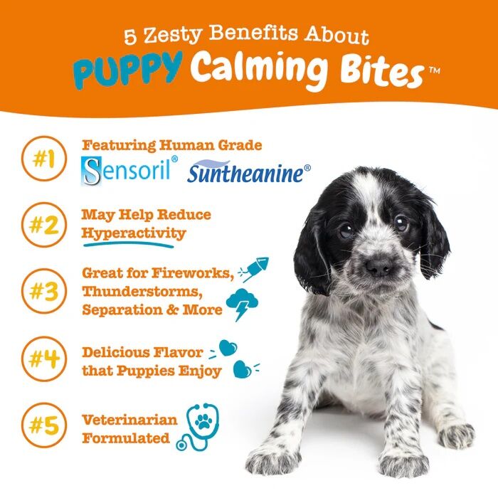 Zesty Paws Puppy Calming Bites, 90-Ct