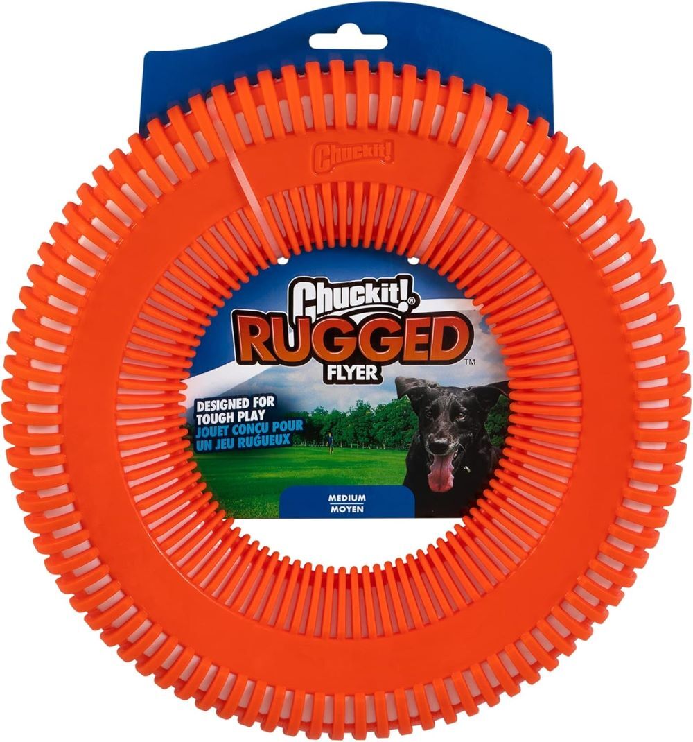 Chuckit! Rugged Flyer Dog Toy, Medium Assortment