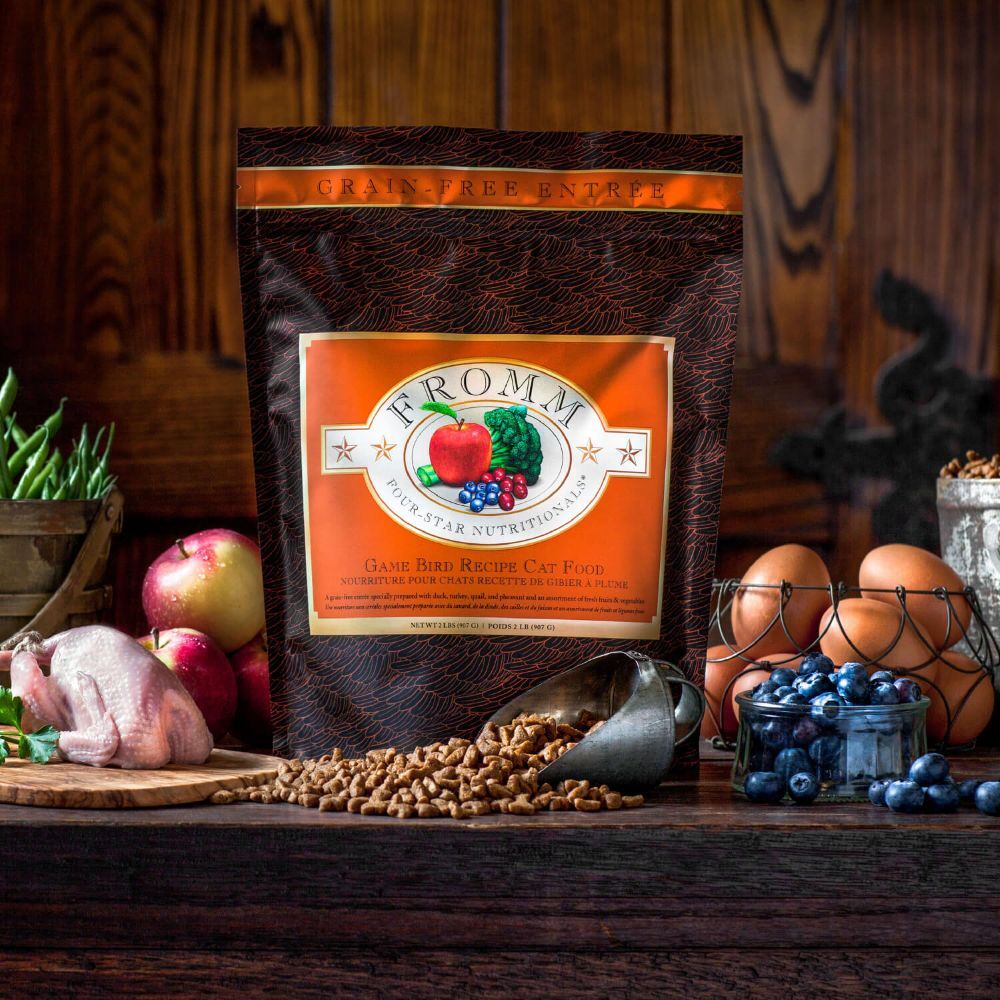 Fromm Four-Star Game Bird Recipe Cat Food, 4-Lb